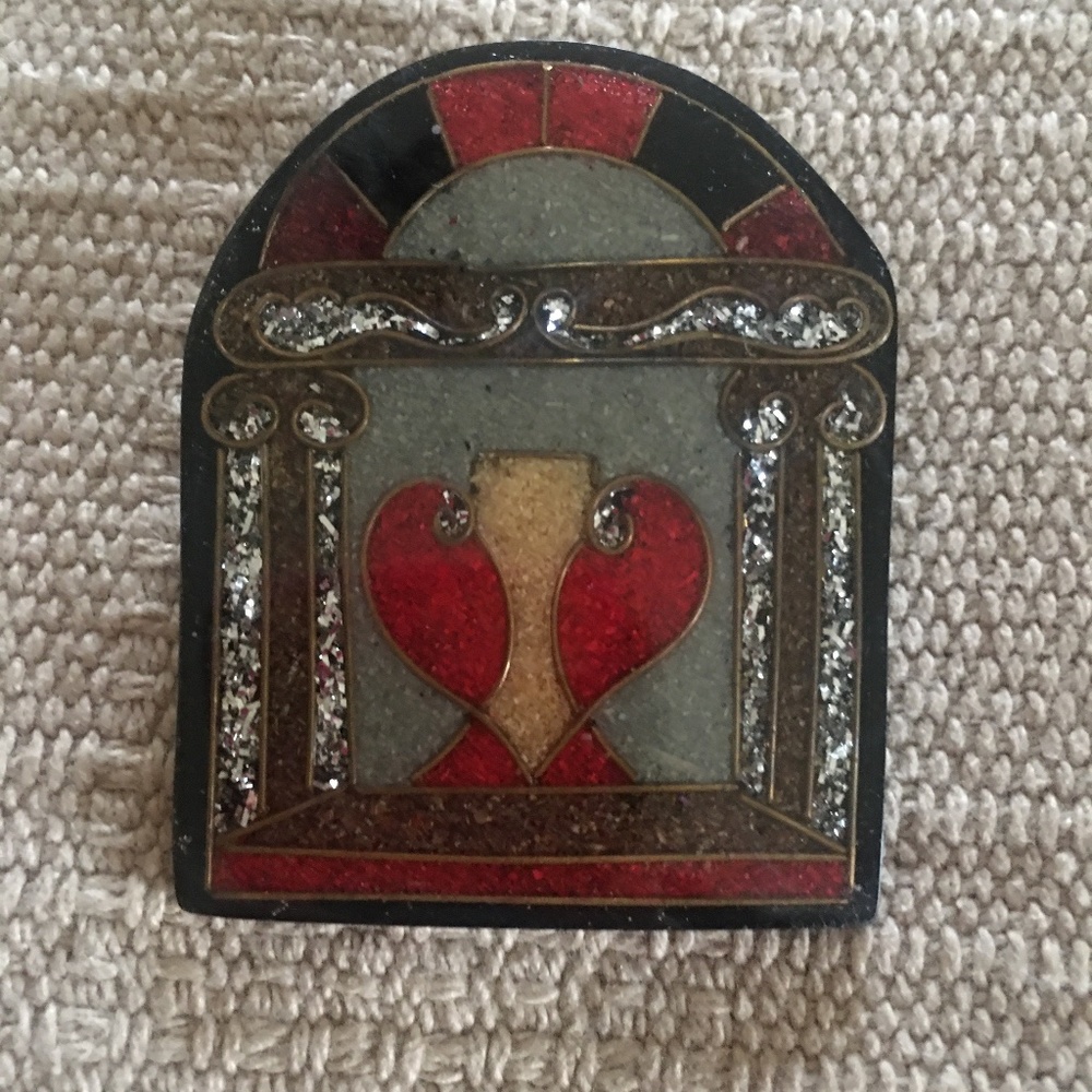 Deco Inspired Brooch - Picture 1 of 2